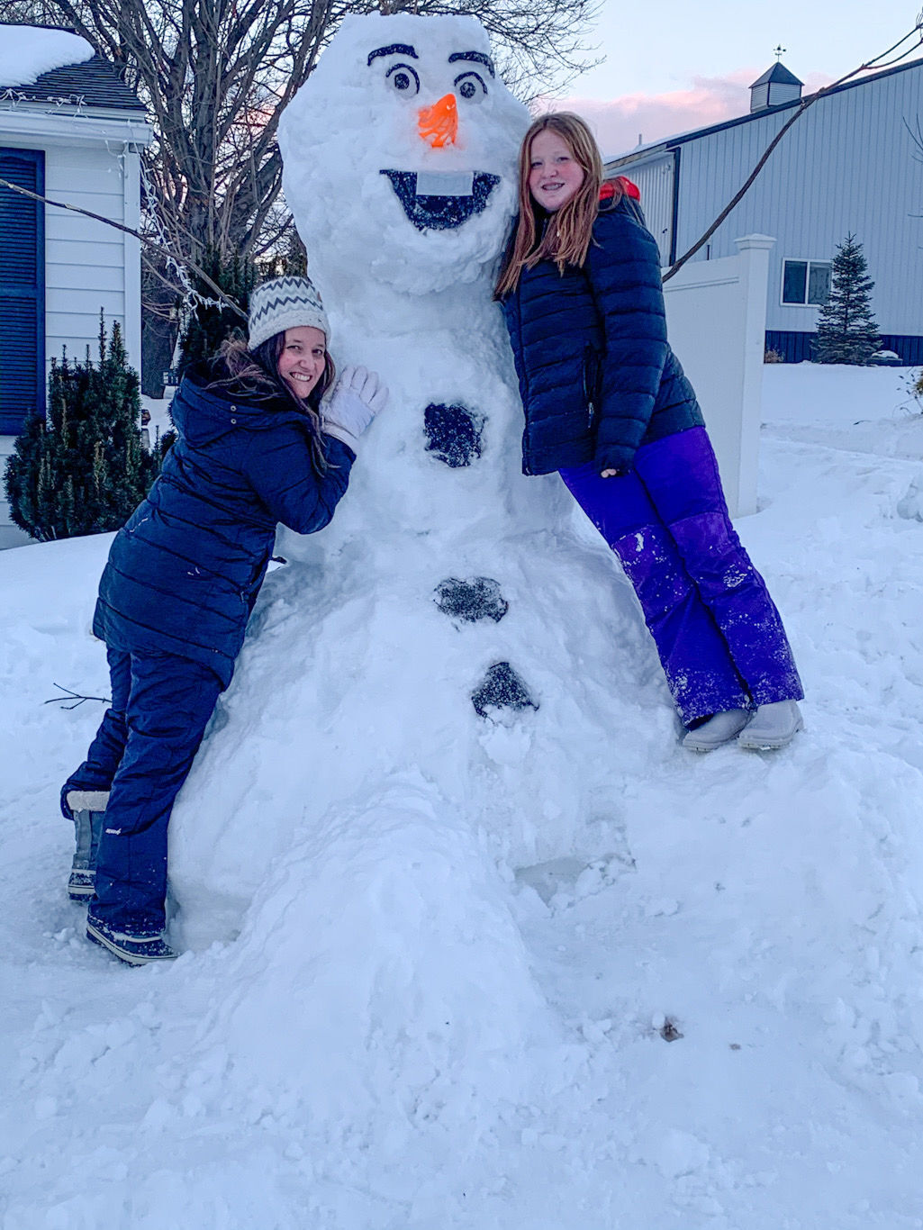 Savoring the snow